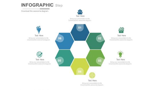 Circular Steps And Icons For Formation Powerpoint Template