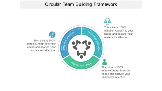 Circular Team Building Framework Ppt PowerPoint Presentation File Tips PDF