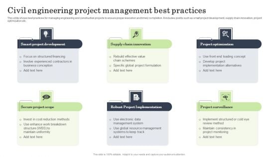 Civil Engineering Project Management Best Practices Professional PDF Civil Engineering Project Management Best Practices Professional PDF