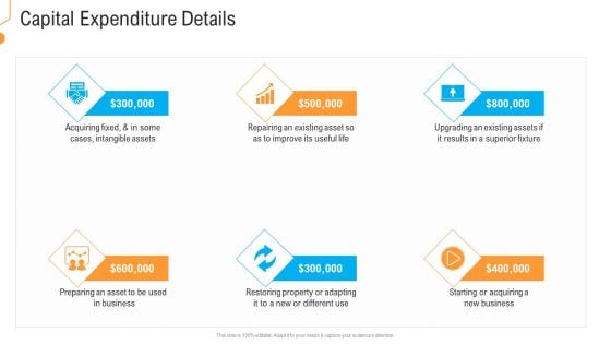 Civil Infrastructure Designing Services Management Capital Expenditure Details Microsoft PDF