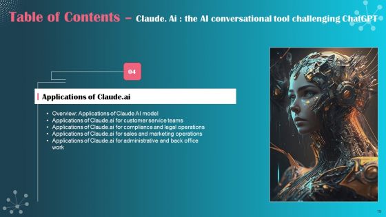 Claude Ai The AI Conversational Tool Challenging Chatgpt Ppt PowerPoint Presentation Complete Deck With Slides