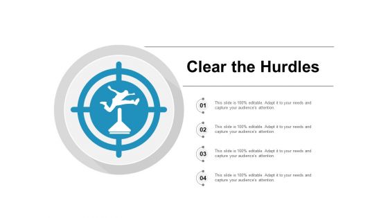 Clear The Hurdles Ppt PowerPoint Presentation Pictures Graphics