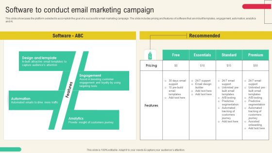 Client Acquisition Through Marketing Campaign Software To Conduct Email Marketing Campaign Themes PDF