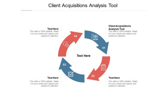 Client Acquisitions Analysis Tool Ppt PowerPoint Presentation Icon Cpb