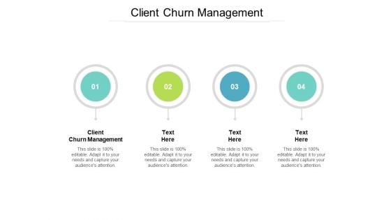 Client Churn Management Ppt PowerPoint Presentation Layouts Introduction Cpb