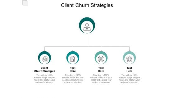 Client Churn Strategies Ppt PowerPoint Presentation Gallery Format Cpb