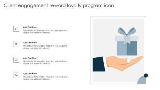 Client Engagement Reward Loyalty Program Icon Themes PDF