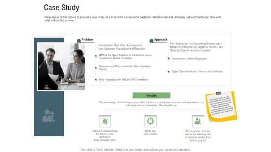 Client Onboarding Framework Case Study Designs PDF