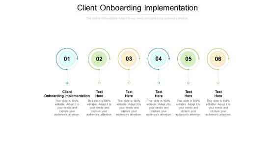 Client Onboarding Implementation Ppt PowerPoint Presentation Inspiration Topics Cpb Pdf