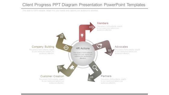 Client Progress Ppt Diagram Presentation Powerpoint Templates