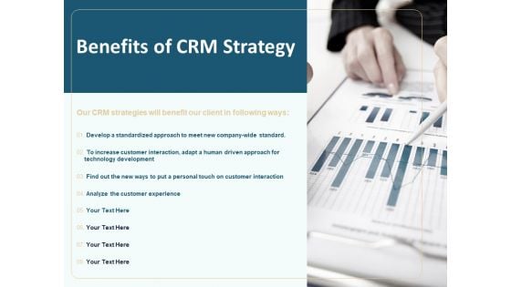 Client Relationship Administration Proposal Template Benefits Of CRM Strategy Ideas PDF