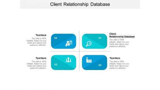 Client Relationship Database Ppt PowerPoint Presentation Icon Information Cpb