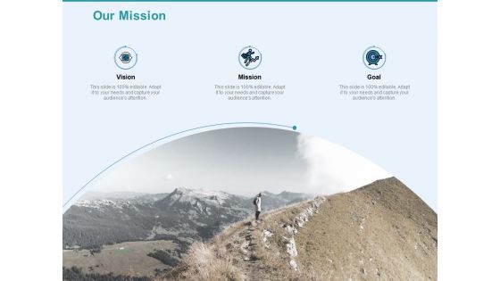 Client Segmentation Analysis Our Mission Ppt Summary Slide PDF