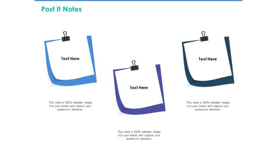 Client Specific Progress Assessment Post It Notes Ppt File Show PDF