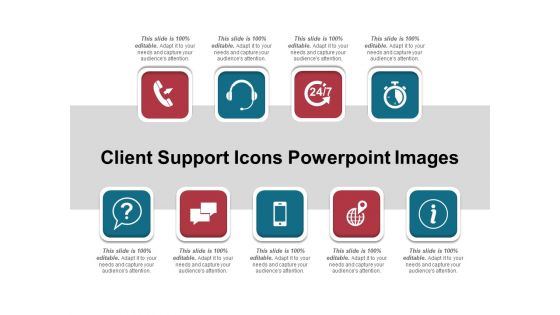 Client Support Icons PowerPoint Images Ppt PowerPoint Presentation Ideas Files PDF