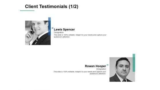 Client Testimonials Communication Ppt PowerPoint Presentation Icon Grid