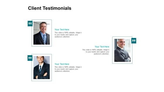 Client Testimonials Communication Ppt PowerPoint Presentation Icon Themes