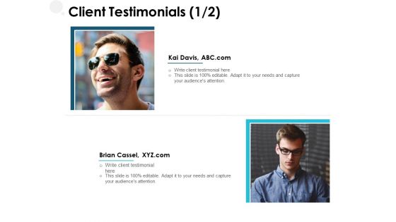 Client Testimonials Communication Ppt PowerPoint Presentation Pictures Gallery