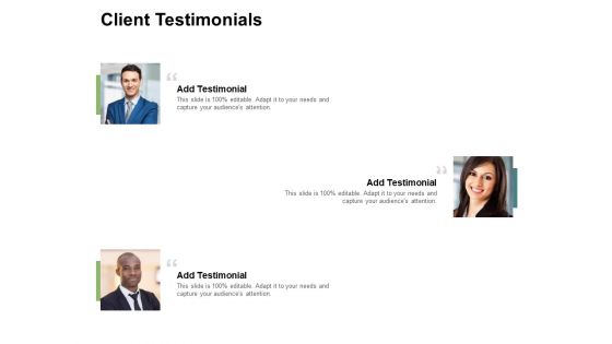 Client Testimonials Communication Ppt PowerPoint Presentation Styles Elements