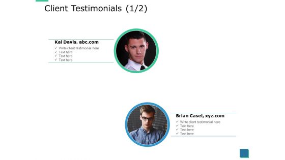 Client Testimonials Intoduction Ppt PowerPoint Presentation Outline Graphics