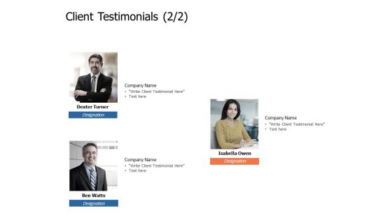 Client Testimonials Introduction Ppt Powerpoint Presentation Gallery Graphics Tutorials