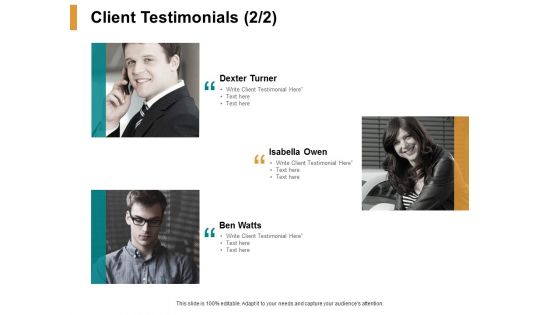 Client Testimonials Introduction Ppt PowerPoint Presentation Slides Microsoft