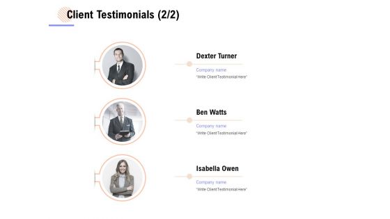 Client Testimonials Management Ppt PowerPoint Presentation Inspiration Layouts