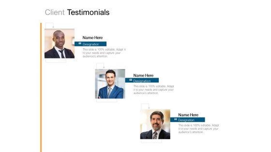 Client Testimonials Our Team Ppt PowerPoint Presentation Outline Images