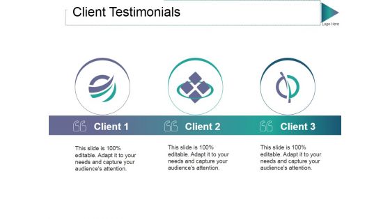 Client Testimonials Ppt PowerPoint Presentation Gallery Inspiration