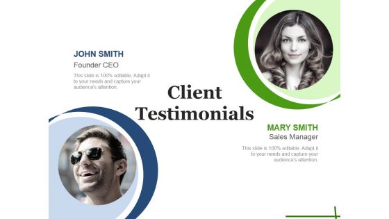 Client Testimonials Ppt PowerPoint Presentation Icon Design Ideas