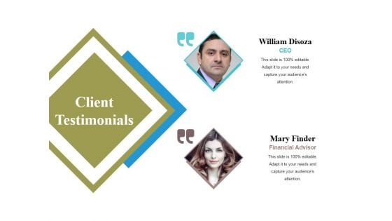 Client Testimonials Ppt PowerPoint Presentation Inspiration Grid