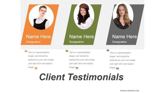Client Testimonials Ppt PowerPoint Presentation Portfolio Good