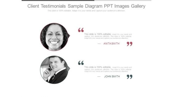 Client Testimonials Sample Diagram Ppt Images Gallery