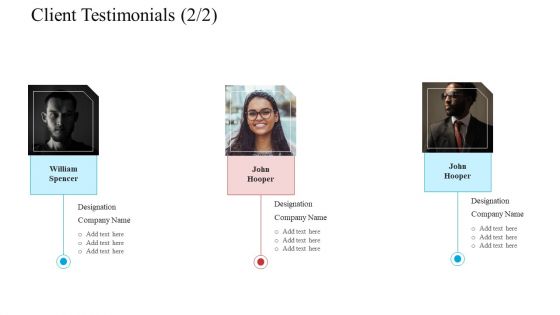 Client Testimonials Teamwork Software Development Proposal Ppt Icon Slides PDF