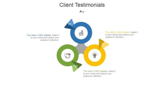 Client Testimonials Template 2 Ppt PowerPoint Presentation Visuals