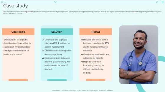 Clinical Services Company Profile Case Study Introduction PDF