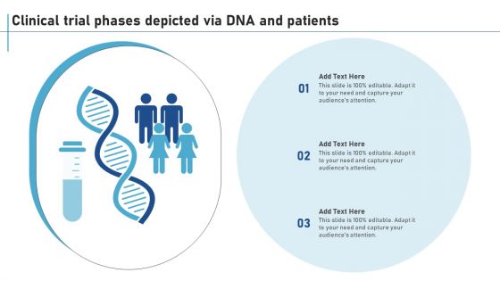 Clinical Trial Phases Depicted Via DNA And Patients New Clinical Drug Trial Process Download PDF