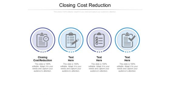 Closing Cost Reduction Ppt PowerPoint Presentation Professional Designs Download Cpb Pdf