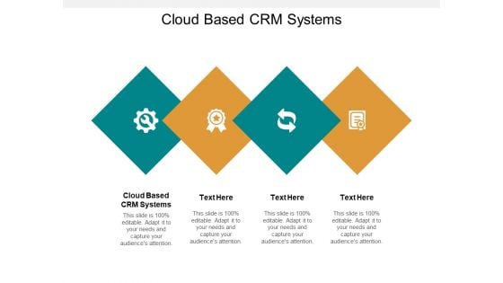 Cloud Based CRM Systems Ppt PowerPoint Presentation Infographic Template Graphics Template Cpb