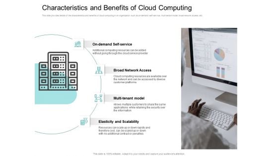 Cloud Based Marketing Characteristics And Benefits Of Cloud Computing Ppt PowerPoint Presentation Professional Layouts PDF