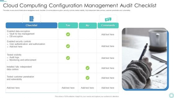 Cloud Computing Configuration Management Audit Checklist Professional PDF Cloud Computing Configuration Management Audit Checklist Professional PDF