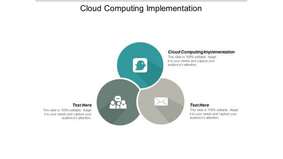 Cloud Computing Implementation Ppt PowerPoint Presentation Pictures Information Cpb