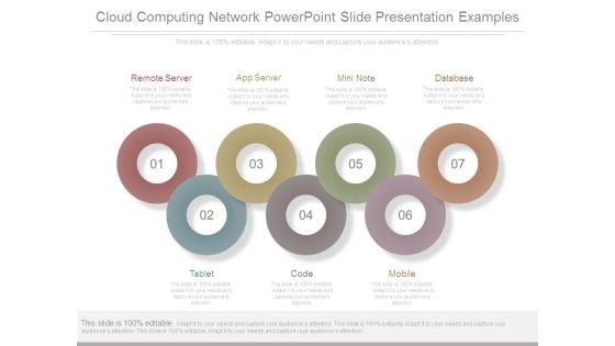 Cloud Computing Network Powerpoint Slide Presentation Examples