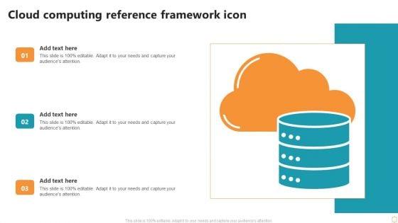 Cloud Computing Reference Framework Icon Ppt Portfolio Summary PDF