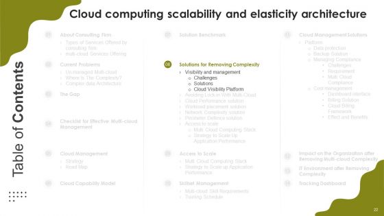 Cloud Computing Scalability And Elasticity Architecture Ppt PowerPoint Presentation Complete Deck With Slides