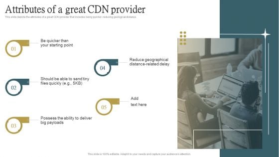 Cloud Content Delivery Network Attributes Of A Great CDN Provider Structure PDF