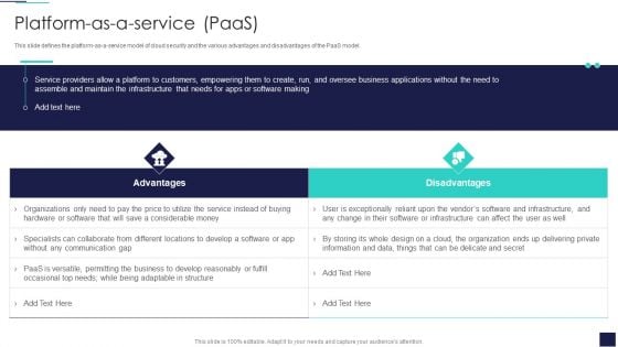 Cloud Information Security Platform As A Service Paas Ppt Portfolio Skills PDF Cloud Information Security Platform As A Service Paas Ppt Portfolio Skills PDF