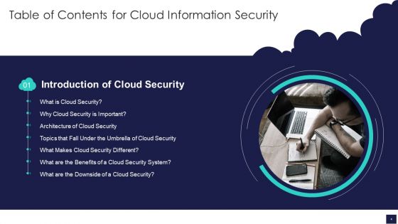 Cloud Information Security Ppt PowerPoint Presentation Complete Deck With Slides