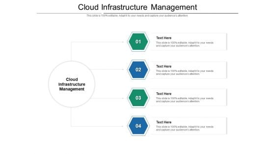 Cloud Infrastructure Management Ppt PowerPoint Presentation Show Influencers Cpb Pdf