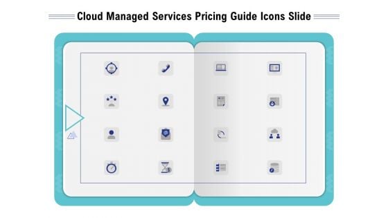 Cloud Managed Services Pricing Guide Icons Slide Ppt Pictures Tips PDF